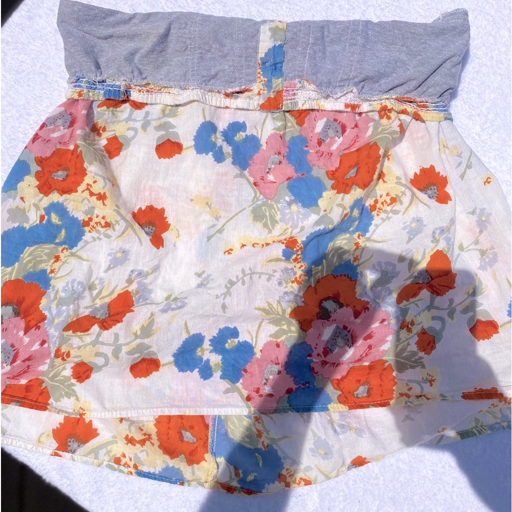 Women’s floral Tube Top LOVE CHANGE SZ large ($5 items mist bundle)